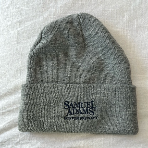 Sam Adams Grey Beanie - Picture 1 of 5
